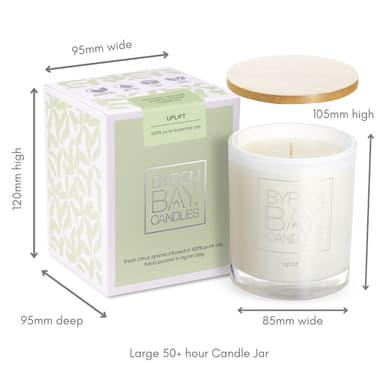 Uplift 50 hour candle measurements