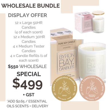 Byron Bay Candles bundle offer candles wholesale (1)