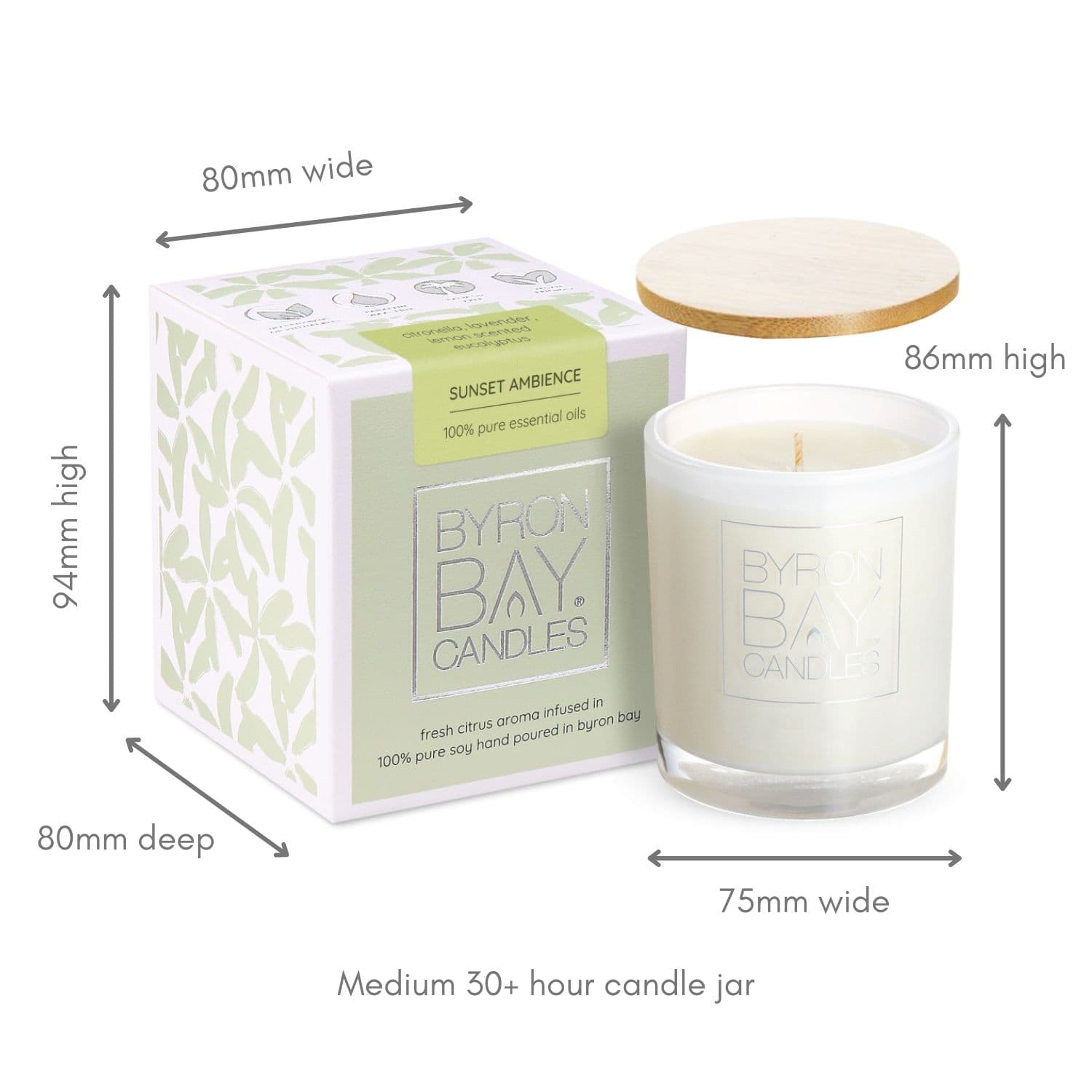 SA 30hr candle measurements