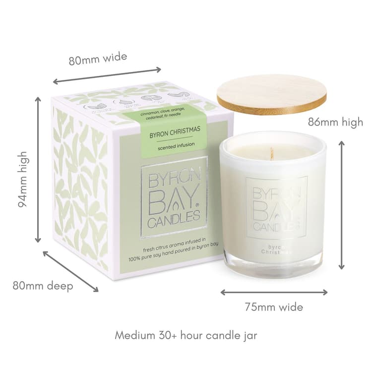 BC 30hr candle measurements