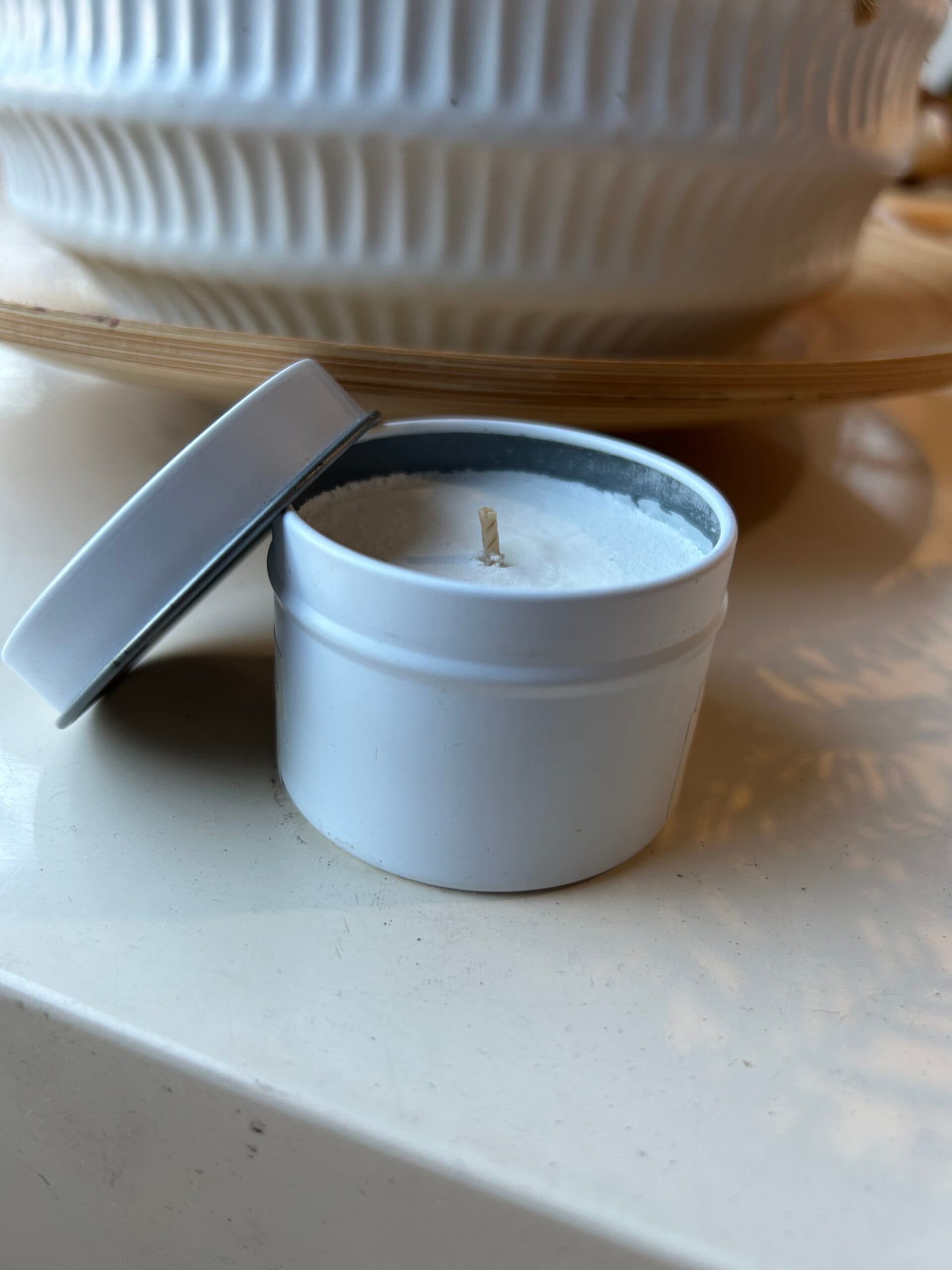 All your favourite Byron Bay Candles scents in mini tins