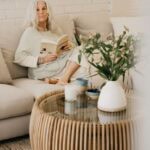 Enrich (pure essential oils infusion of lavender, patchouli and grapefruit) Large 50 Hour Pure Soy Candle