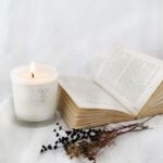 Rain Water (carnation, lily, jasmine, tuberose, violet and crisp white grapefruit) Large 50 Hour Pure Soy Candle
