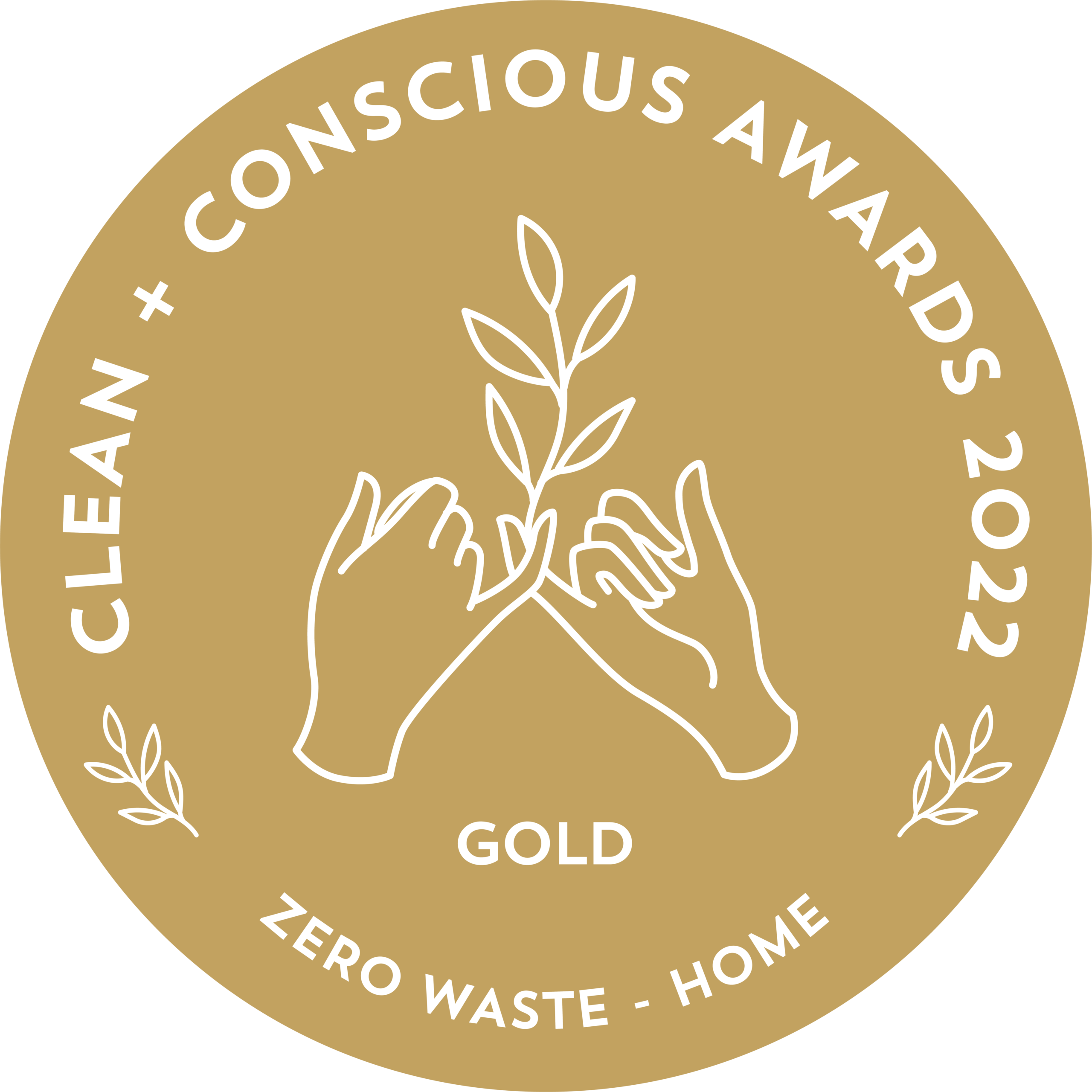 Zero Waste Home Gold award