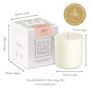 bl refill candle measurements