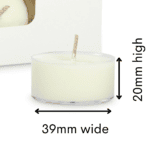 Qty 152 Unscented Pure Soy Wax Tea Light Candles | Coupons Excluded | FREE delivery