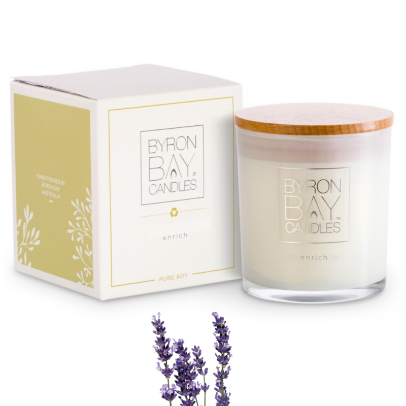 30 hour candle enrich Byron Bay Candles