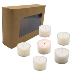 Byron Bay Candles spa maxi cups 6 pack gift boxed