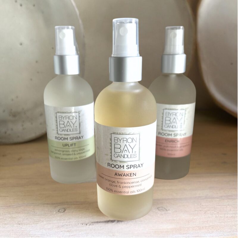 byron bay candles room spray mists