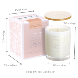 Coastal Bloom 50 hour candle measurements