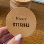 Personalised Engraved Candle Lid | Custom Logo, Message or Gift