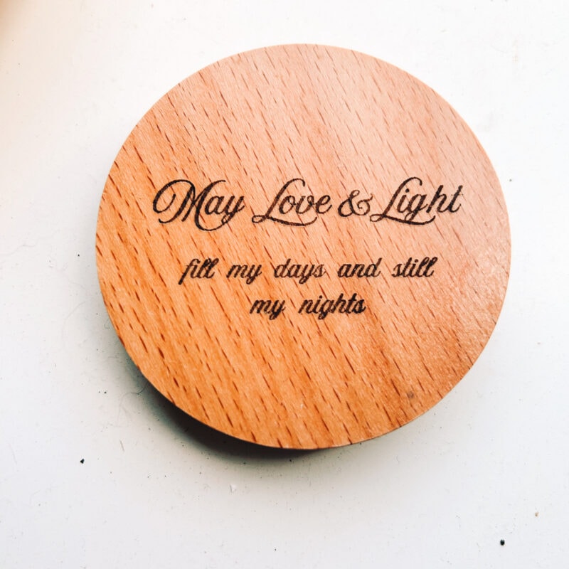 Complimentary Pre-Engraved Lid | With a Large Candle Purchase